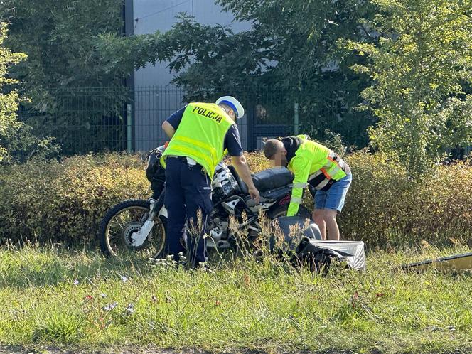 Tragiczny wypadek w Wyszkowie. Nie żyje motocyklista