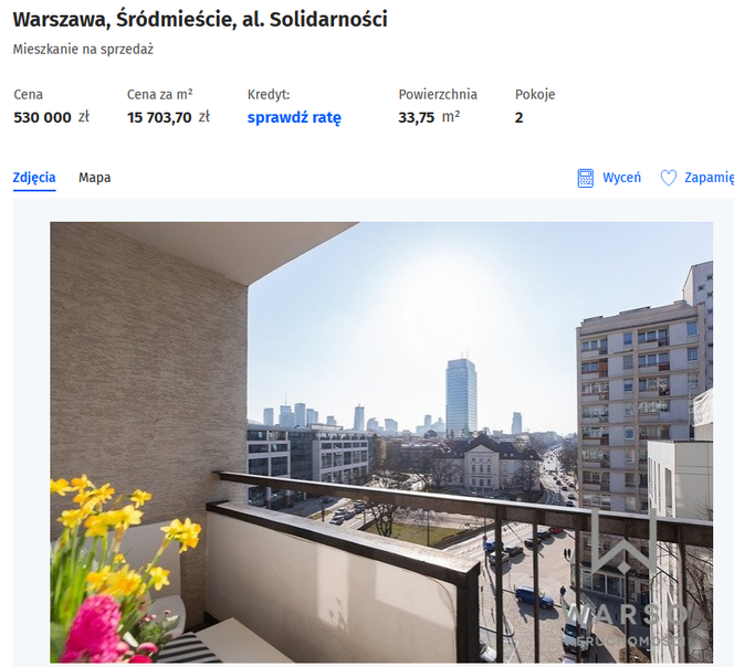 Joanna Moro sprzedaje mieszkanie