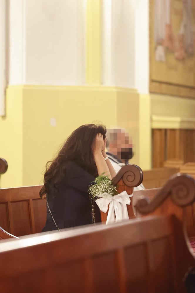Ewa Krawczyk rozpłakała się w kościele, w którym brała ślub z Krzysztofem