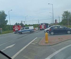 Zderzenie autokaru z osobówką na DK50 pod Mińskiem Mazowieckim