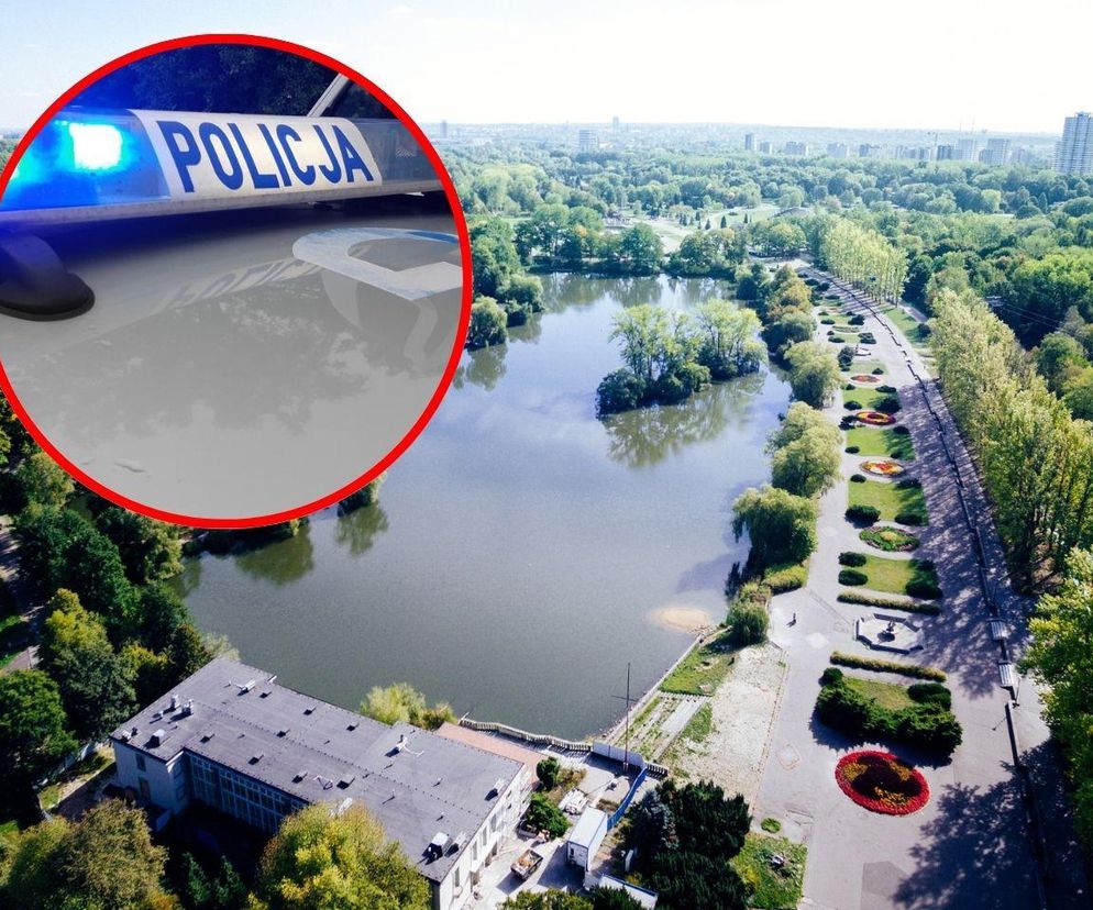 Policjanci wyciągnęli 36-latka z wody w Parku Śląskim