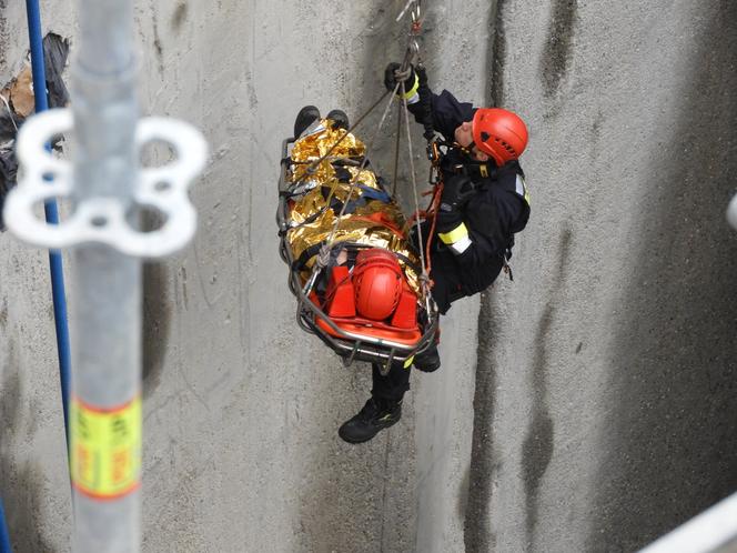 SPEKTAKULARNA AKCJA na terenie budowy tunelu średnicowego w Łodzi!