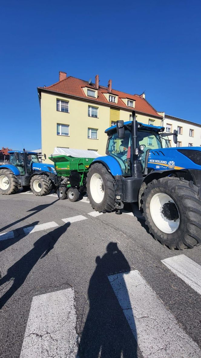 Protest rolników w Opolu w środę 19 marca 2025 roku