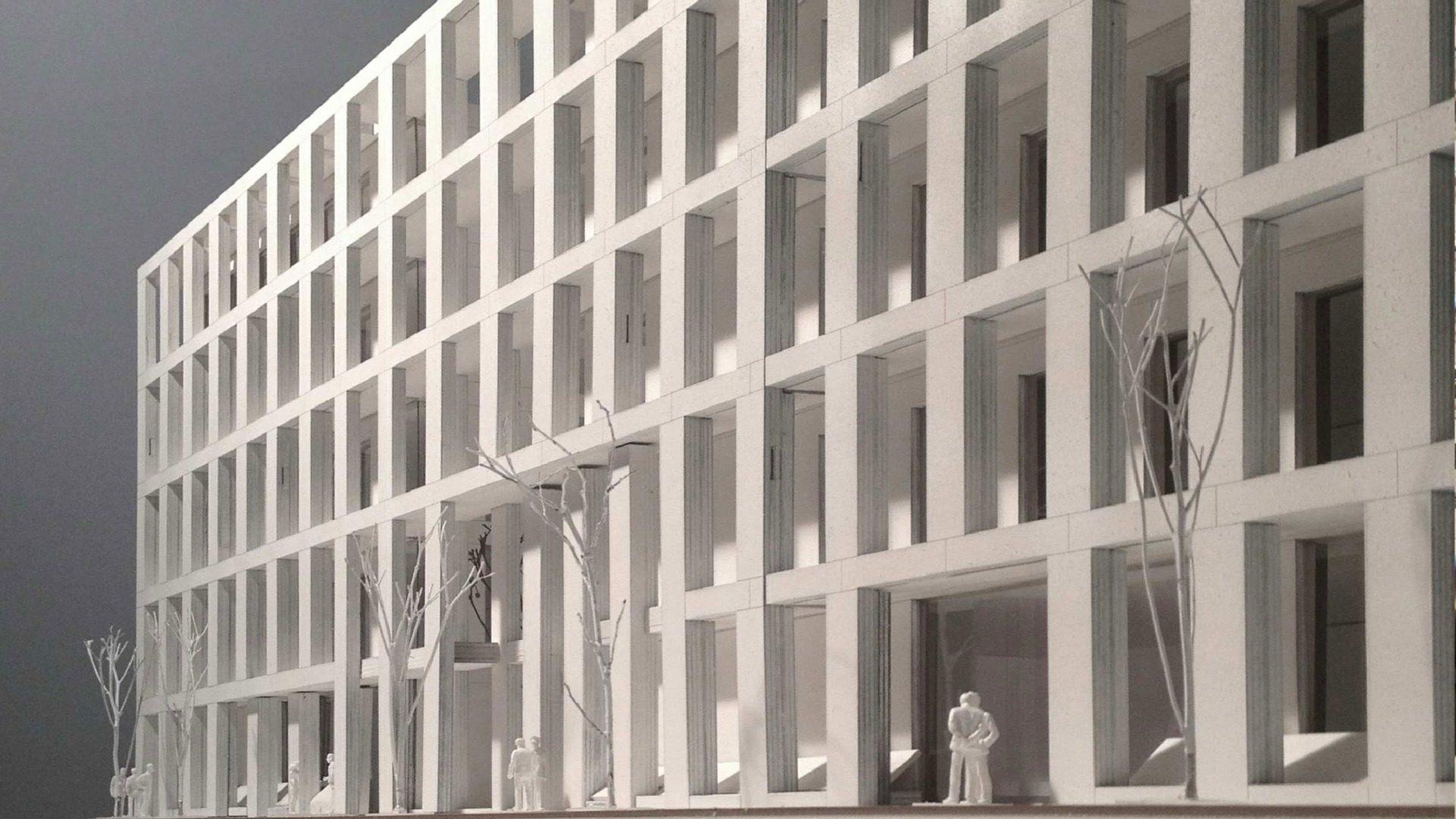 Dobiega Końca Realizacja Ambasady Rp W Berlinie Według Projektu Jemsów Architektura Murator 1960