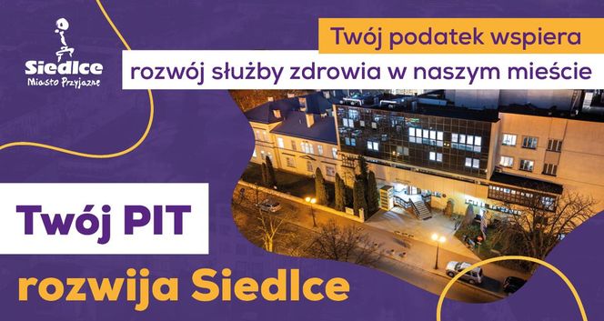 „Twój PIT rozwija Siedlce” – nowa kampania Urzędu Miasta