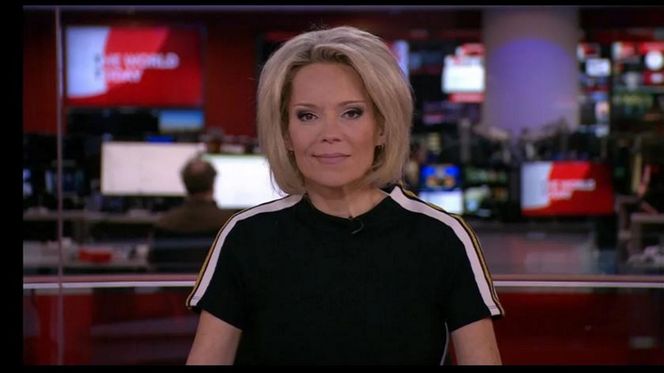 Kasia Madera na prezentacji BBC News Polska