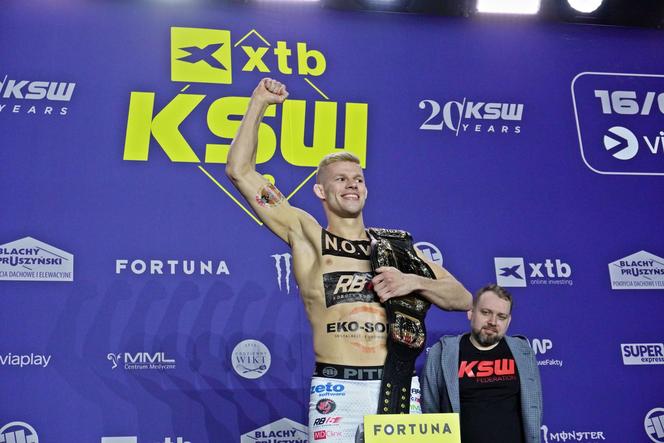 Oficjalne ważenie zawodników przed XTB KSW 92 w Gorzowie