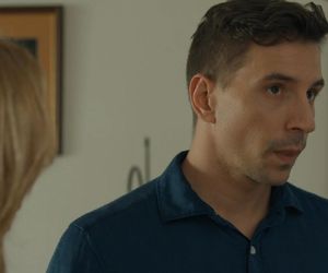 Barwy szczęścia, odcinek 3198. Tomasz (Jakub Sokołowski), Wanda (Maja Barełkowska)