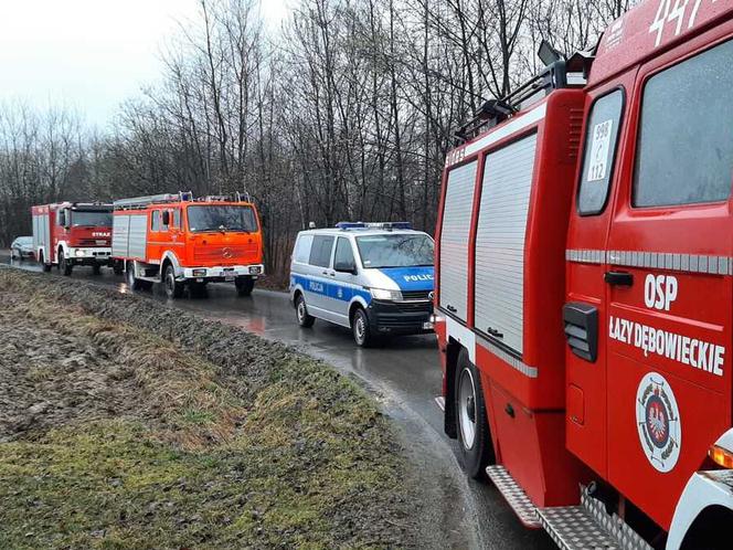 Łazy Dębowieckie.  Tragiczny finał poszukiwań kobiety [GALERIA]