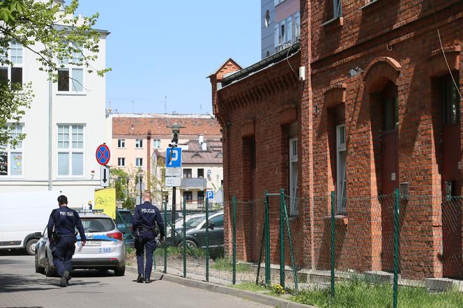 Matura 2022. Do szkoły weszli policjanci