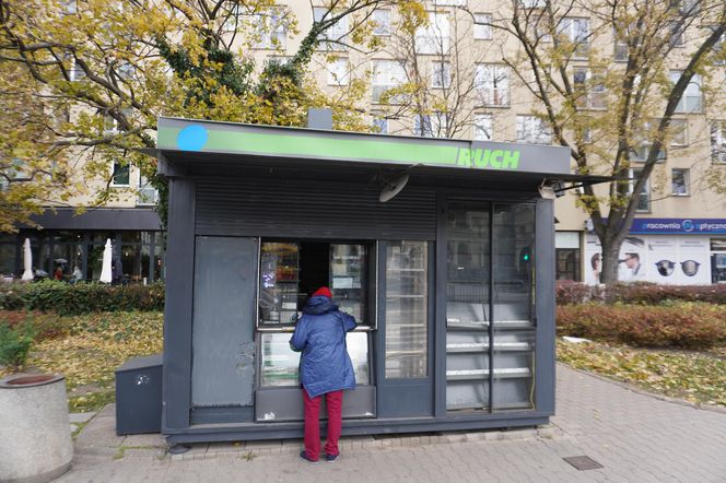 Kioski RUCH-u na ulicach Warszawy