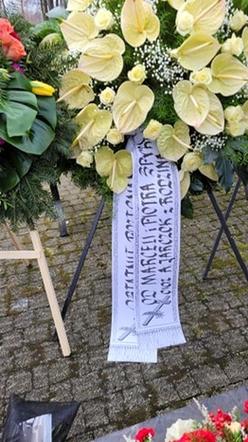 Pogrzeb milionera Karola Kani ze Śląska, który zginął  w katastrofie lotniczej w Pszczynie