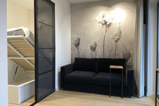 Łazienka jak z hotelu spa, a łóżko w szafie. Tak Małgosia urządziła 35-metrowe mieszkanie