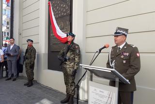 Odsłonięcie tablicy upamiętniającej 100-lecie Cudu nad Wisłą