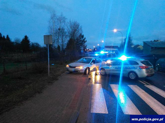 Pościg za pijanym kierowcą bez uprawnień i z promilami