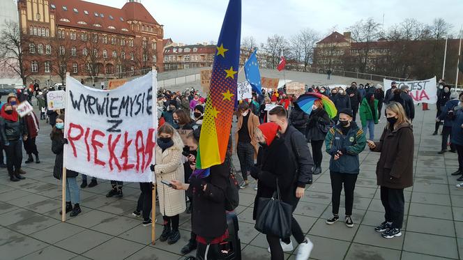 Strajk miesiąc Szczecin