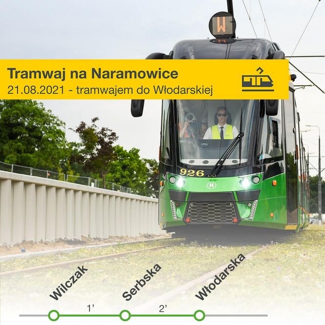 Tak budowano pierwszy etap trasy tramwajowej na Naramowice