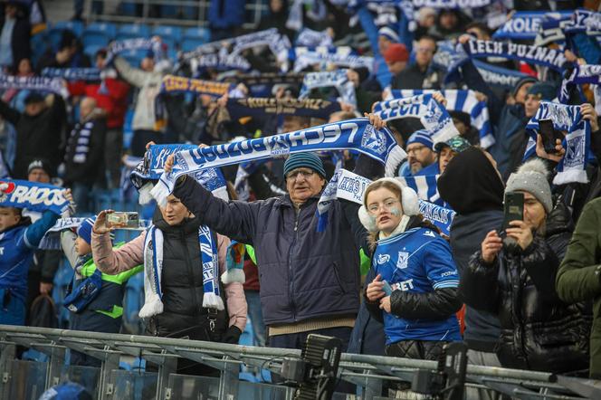  Tak bawili się kibice na meczu Lech Poznań - Piast Gliwice