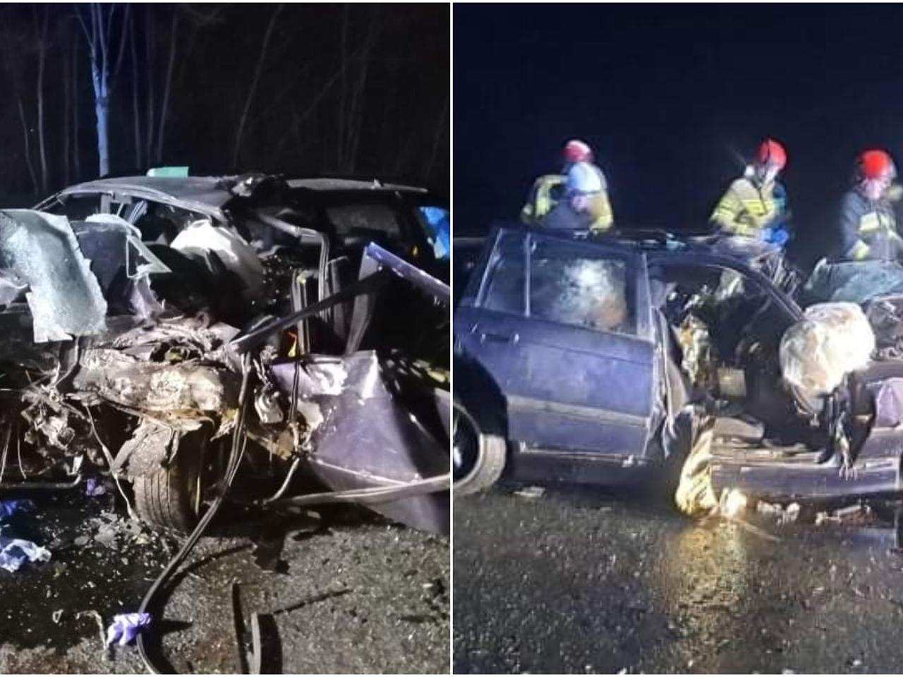 Wola Łącka. 19-latek w BMW wyprzedzał bez opamiętania. 20-latek też nie miał szans. Obaj zginęli [AKTUALIZACJA]