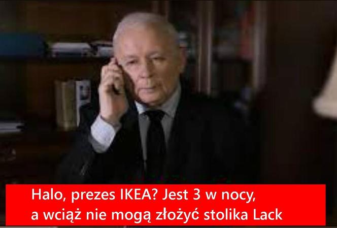 Bojkot IKEA przez prawicowe media MEMY