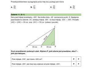 Egzamin ósmoklasisty 2025 - matematyka