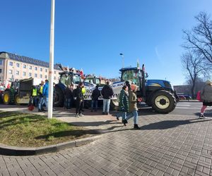 Protest rolników w Opolu w środę 19 marca 2025 roku