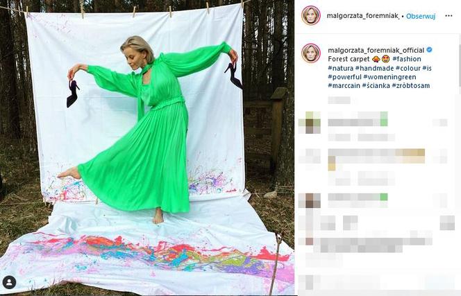 Małgorzata Foremniak tęskni za imprezami
