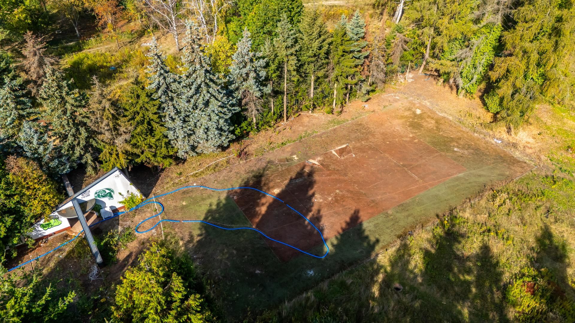 Opuszczona willa przy Ryżowej 72 w Warszawie