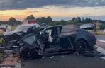 Nie żyje 61-letnia kobieta, kierowca BMW w ciężkim stanie. Tragiczny wypadek na DK 17