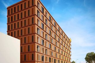 Wizualizacja budynku z października 2024 r.