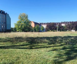 Bełchatów. Binków. Budynek handlowy zamiast zielonego skweru