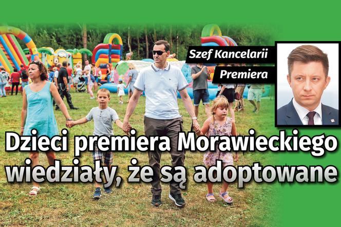 Dzieci premiera Morawieckiego wiedziały, że są adoptowane