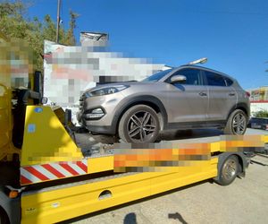 Policja odzyskuje skradzionego Hyundaia Tucson. Właściciel warsztatu z zarzutami