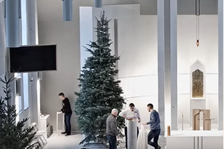 Dewastacja w kościele w Koziegłowach