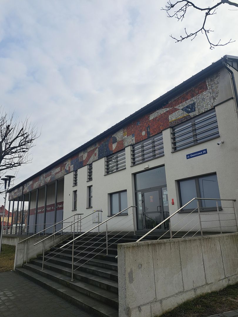 Mozaika na Centrum Kultury w Sędziszowie. Fot. Arkadiusz Chyla