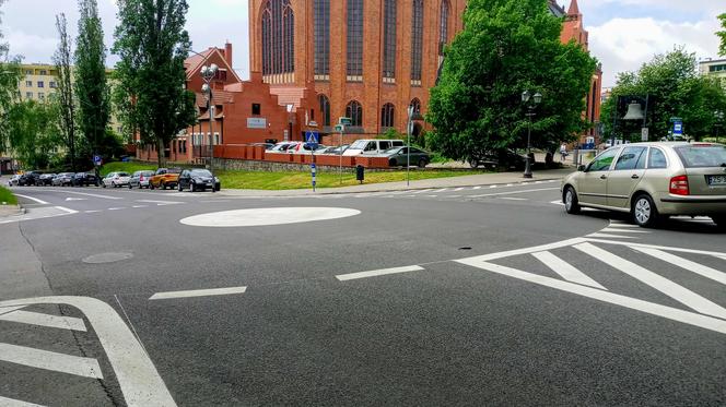 Mini rondo u zbiegu ulic Grodzkiej, Sołtysiej i Farnej