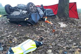 Dwie osoby nie żyją. Tragedia na drodze w pow. kościańskim