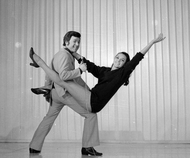 Ewa Tchórznicka i Jerzy Połomski