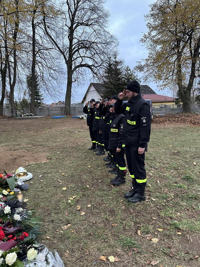 Przejmujący pogrzeb strażaka, który zginął podczas obławy na Grzegorza Borysa