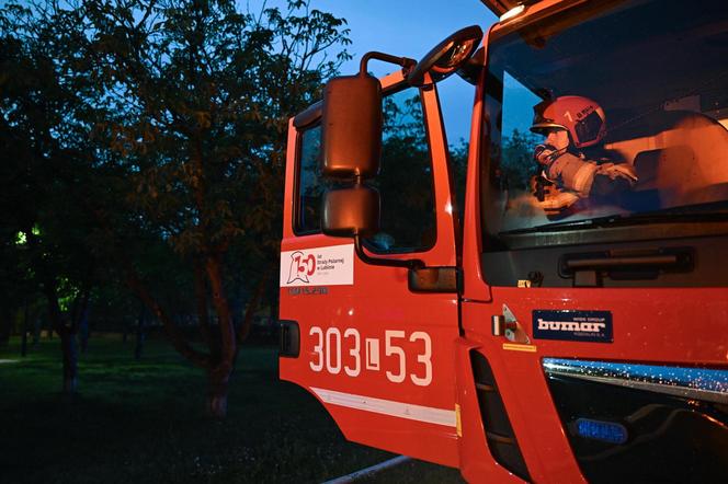 Pożar domu dziecka w Lublinie. 19-latek zaginął