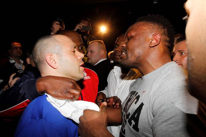 Dereck Chisora i Adam Booth