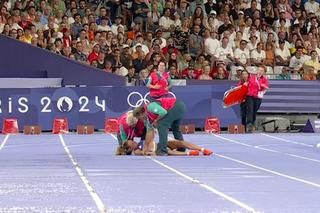 Dramat na olimpijskiej bieżni. Jedna z zawodniczek padła nieprzytomna, potrzebne były nosze