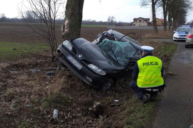 Wypadek w powiecie świeckim. Kierowca został przetransportowany do szpitala śmigłówcem! [ZDJĘCIA]