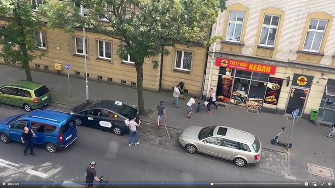 47-latek zadźgał nożem przypadkowego człowieka na ulicy. Horror w Chorzowie