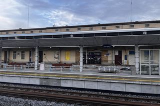 Remont dworca w Stargardzie 