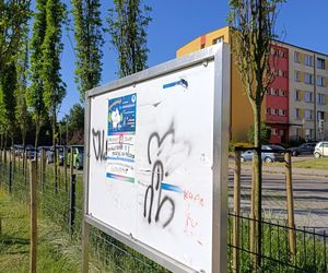 Nowy piekarski pumptruck padł ofiarą dewastacji