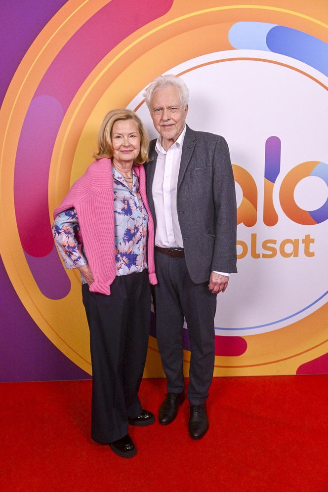 Barbara Bursztynowicz z mężem Jackiem