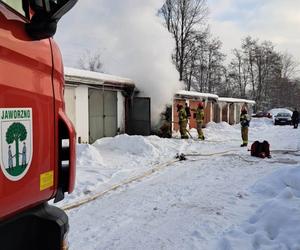 Tragiczny pożar w Jaworznie. W garażu zginął mężczyzna