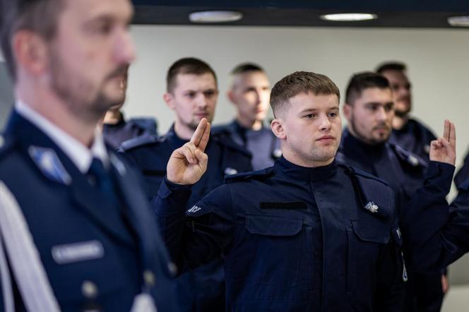 Nowi funkcjonariusze w szeregach Wielkopolskiej Policji