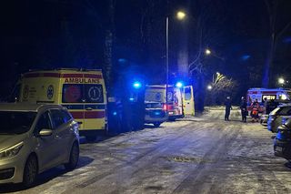 Strzały w Rembertowie. Młoda kobieta leżała z ranami postrzałowymi w śniegu